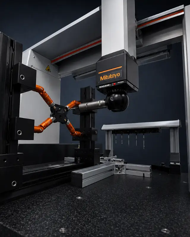 Taktile Messung mit 3D-Koordinatenmessmaschine